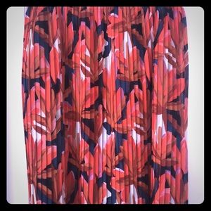 Pleated skirt, size xxl